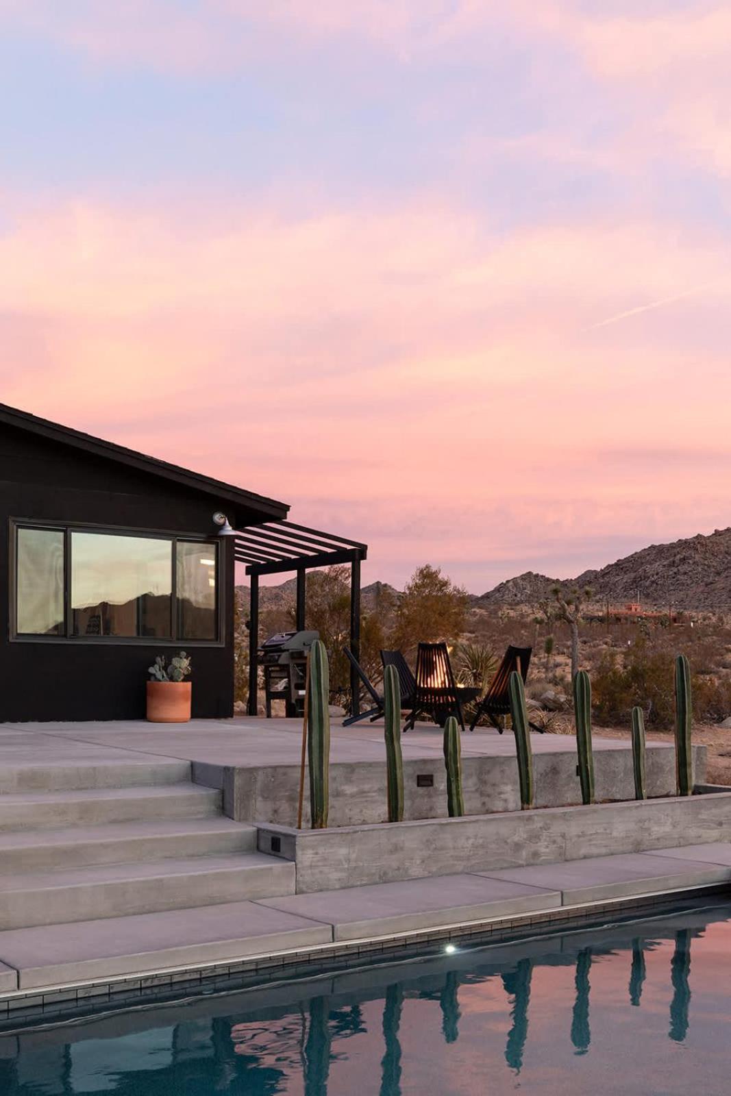 Sacred Haven L Cabin W Cowboy Pool At Park Entrance Joshua Tree Eksteriør billede